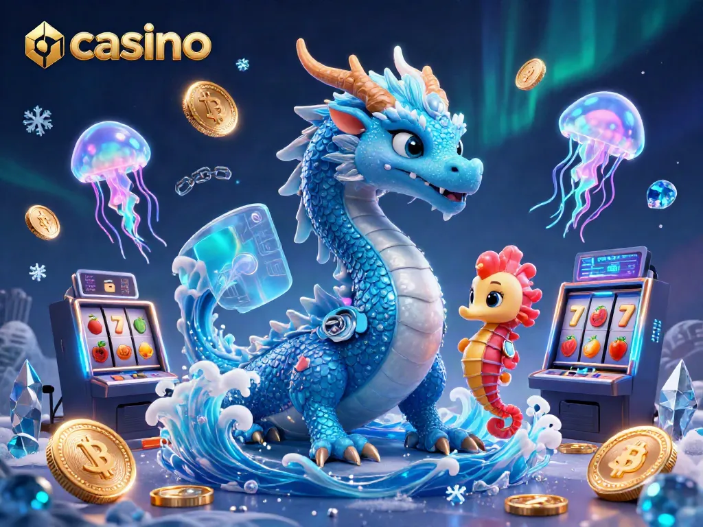Engagement with the dynamic world of 'casino online', showcasing dragons, jackpots, and vibrant gaming elements.