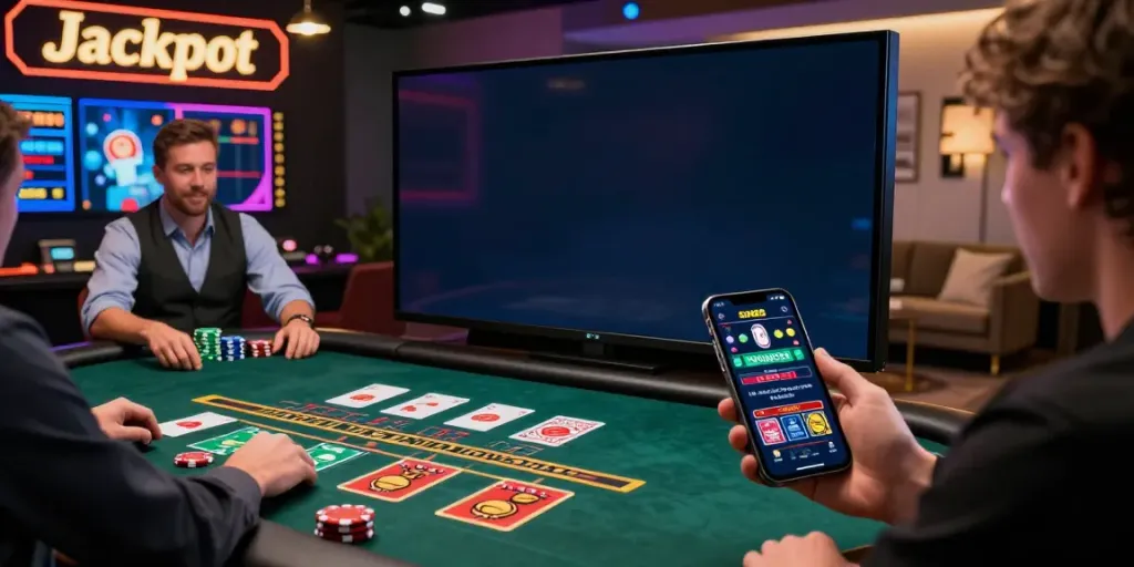 Engaged player enjoying live blackjack at SIN88 online casino